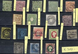 7005: Collections and Lots Old German States - Collections