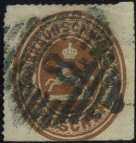 feiner Wert, unten Scherentrennung, gepr. Brettl, Michelwert 200,- ...