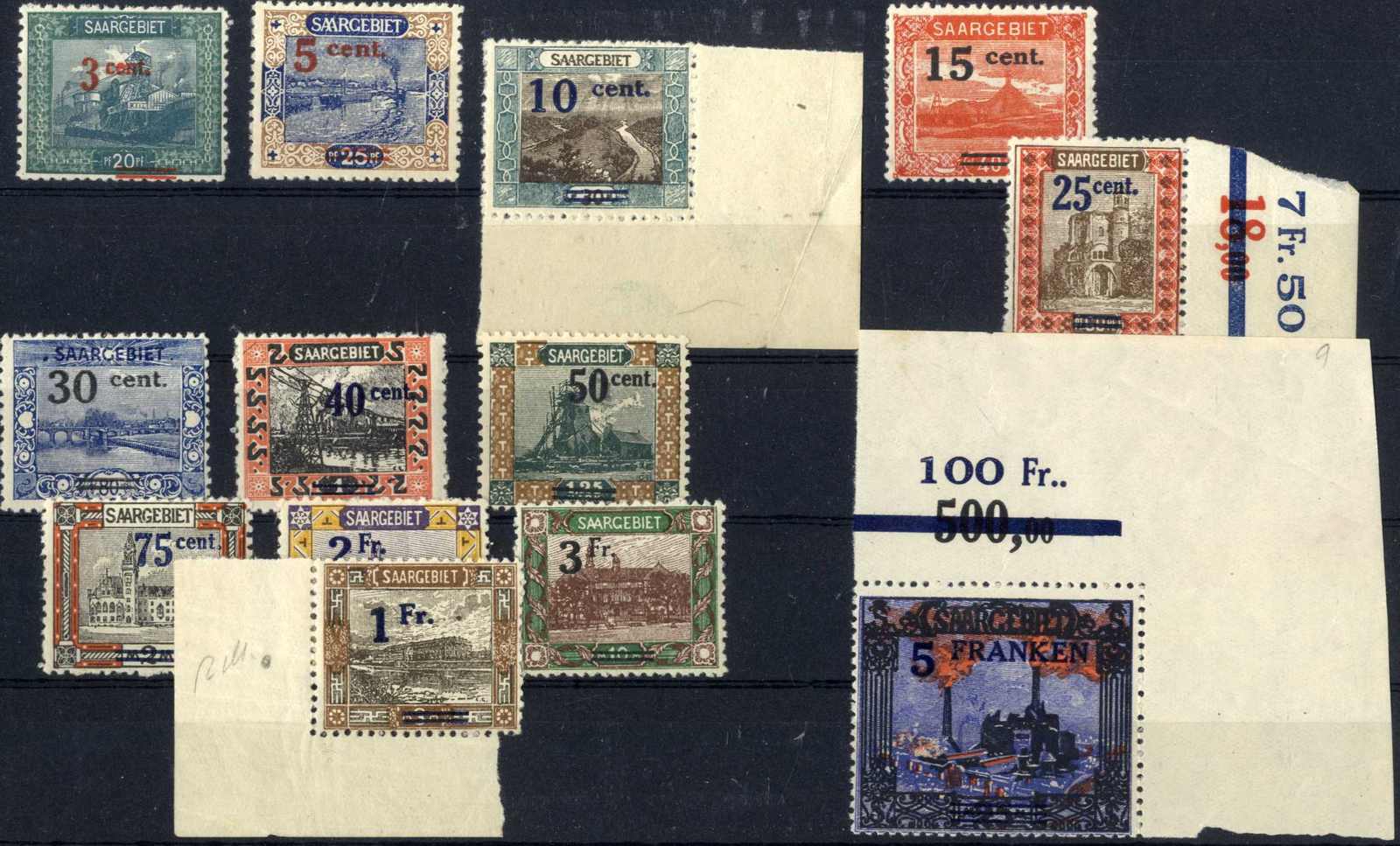 feiner/Prachtsatz ohne billige MiNr. 74, Michelwert 220.- ...