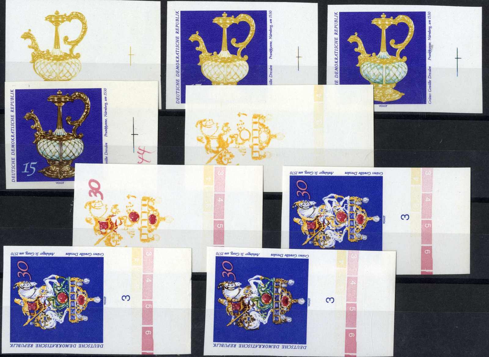 9 Pracht-Phasendrucke in versch. Stadien (724)Automatically generated ...