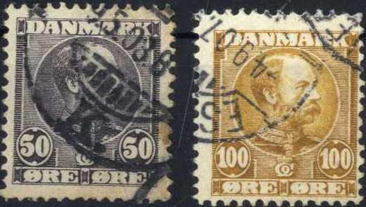 2 Bedarfswerte, MiNr. 51 etwas fleckig, Michelwert 80.- ...