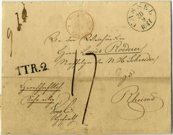 95: Altdeutschland Thurn und Taxis - Stempel