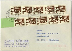 1420: German Federal Republic - Coil stamps
