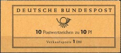 1420: German Federal Republic - Stamp booklets
