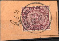 Pracht-Briefstück mit vollem K1 "DAR-ES-SALAAM, 23/2 95" ...