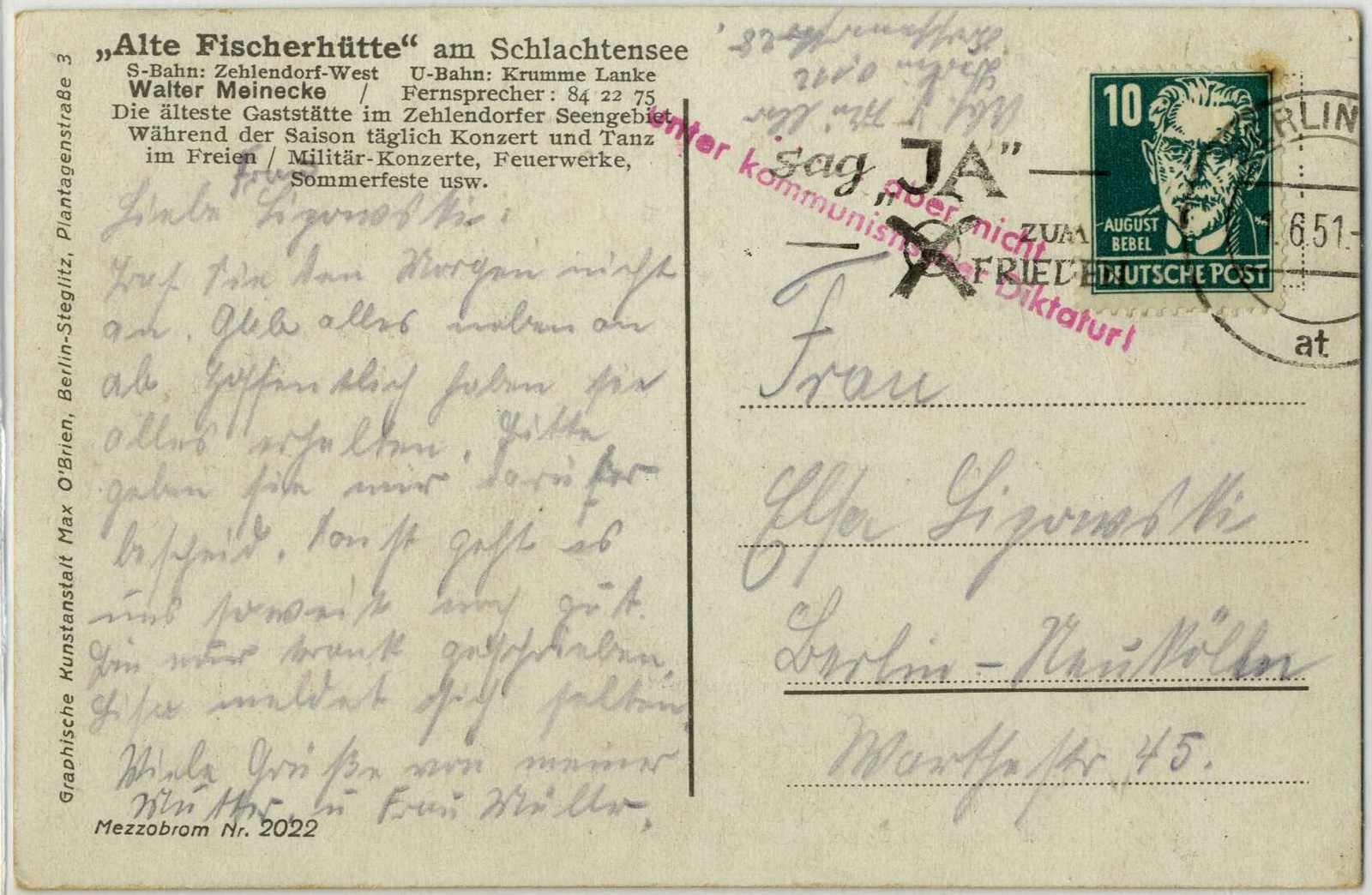 "aber nicht unter kommunistischer Diktatur!": roter Propaganda-L2 auf ...