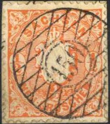 85: Old German States Saxony - Cancellations and seals