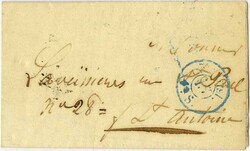 2565: Francia - Cancellations and seals