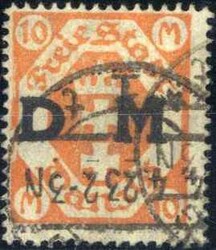 340: Dantzig - Official stamps