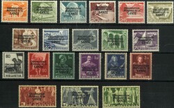 Prachtsatz, teils entfalzt, Michelwert für * 160.- (724)  ...