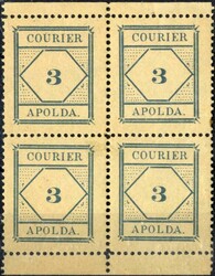 Apolda (B): 4er-Block mit kl. Einschränkungen (724)