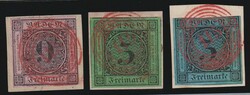 10: Germania - Stati de Baden - Cancellations and seals