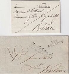 30: Germania - Stati de Bremen - Pre-philately