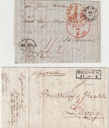 30: Germania - Stati de Bremen - Pre-philately