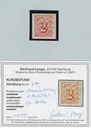 35: Germania - Stati de Amburgo - Cancellations and seals