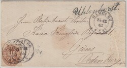 35: Germania - Stati de Amburgo - Cancellations and seals