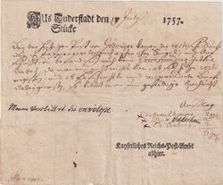 10040030: Old German States Hanover Postscheine