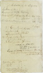 1808, Heimersleben, "Königl. Preuß. Post-Amt" (hs. geändert in ...