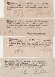 1772-1788, Lippstadt, 8 Postscheine  Automatically generated ...
