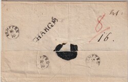 (1830), V. WURZACH und CHARGÉ, je klarer L1 nebst Rötelkreuz auf ...