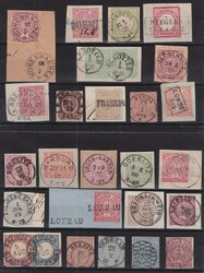 65: Germania - Stati del Nord - Cancellations and seals