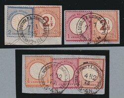 1100020: German Empire, 1872 Large shield issue