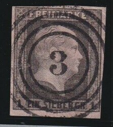 80: Germania - Stati de Prussia - Cancellations and seals