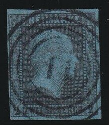 80: Germania - Stati de Prussia - Cancellations and seals