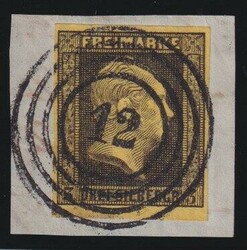 80: Germania - Stati de Prussia - Cancellations and seals