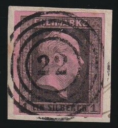80: Germania - Stati de Prussia - Cancellations and seals