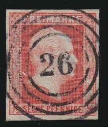 80: Germania - Stati de Prussia - Cancellations and seals
