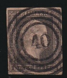 80: Germania - Stati de Prussia - Cancellations and seals