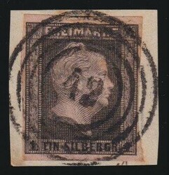 80: Germania - Stati de Prussia - Cancellations and seals