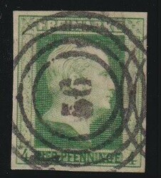 80: Germania - Stati de Prussia - Cancellations and seals