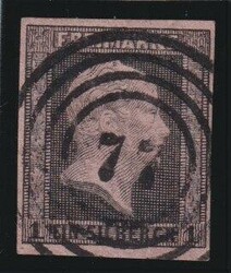 80: Germania - Stati de Prussia - Cancellations and seals