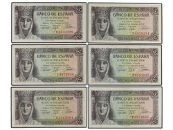 110.470: Banknoten - Spanien