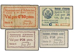 110.470: Banknoten - Spanien