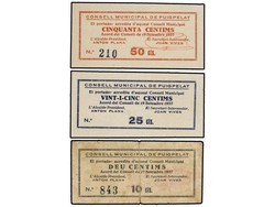 110.470: Banknoten - Spanien