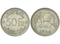 110.550.55: Banknoten - Afrika - Belgisch Kongo