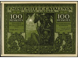 110.470.10: Banknotes - Spain - Spain from 1873