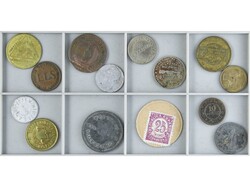 125.100: Notmünzen / Wertmarken - private Notmünzen