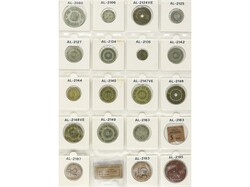 Lote 12 fichas. Guerra Civil y Postguerra. CATALUNYA y ALICANTE. ...