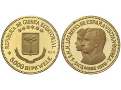 Piefort 5.000 Bipkwele. 1980 (*80). MADRID. Encapsulada por NGC PF68 ...