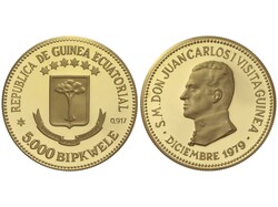 Piefort 5.000 Bipkwele. 1980 (*80). MADRID. Encapsulada por NGC PF69 ...