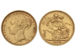 Sovereign. 1879-M. VICTORIA. MELBOURNE. 7,95 grs. AU (917). Fr-16; ...