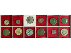 Lote 28 monedas. DIVERSAS CECAS. AE. Varios tipos y tamaños. ...