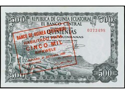 110.550.20: Guinée équatoriale - Afrique - les billets