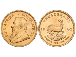 Krugerrand. 1982. 33,93 grs. AU (917). Fr-B1; KM-73. SC.