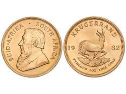 Krugerrand. 1982. 33,90 grs. AU (917). Fr-B1; KM-73. SC.