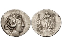 Tetradracma. Posterior al 148 a.C. THASOS. TRACIA. Anv.: Cabeza ...
